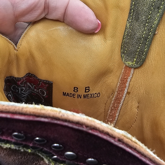 Old Gringo Taka Studded Western Boots - Picture 12 of 16